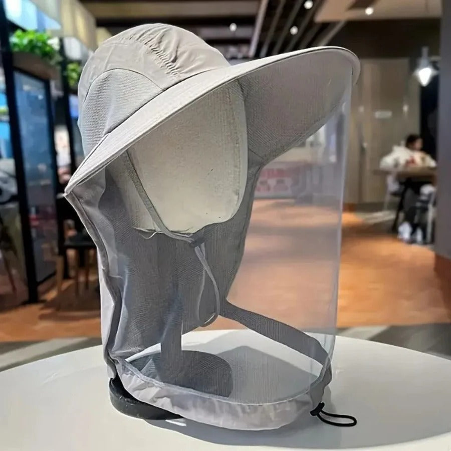 Skorter | Breathable Sun and Mosquito Protection Wide Brim Hat