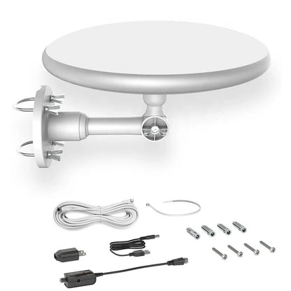 Skorter | 2025 Long Range Outdoor Digital HD TV Antenna | Free HD & 4K Channels