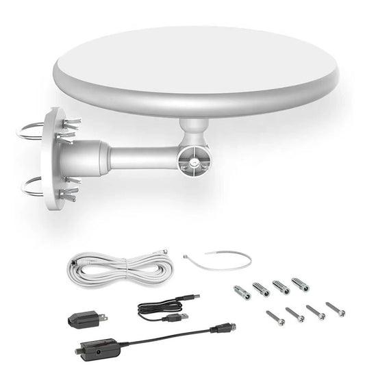 Skorter | 2025 Long Range Outdoor Digital HD TV Antenna | Free HD & 4K Channels