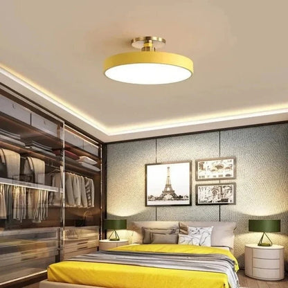 Skorter | Modern LED Ceiling Light with Flush Mount Design for Interior Spaces