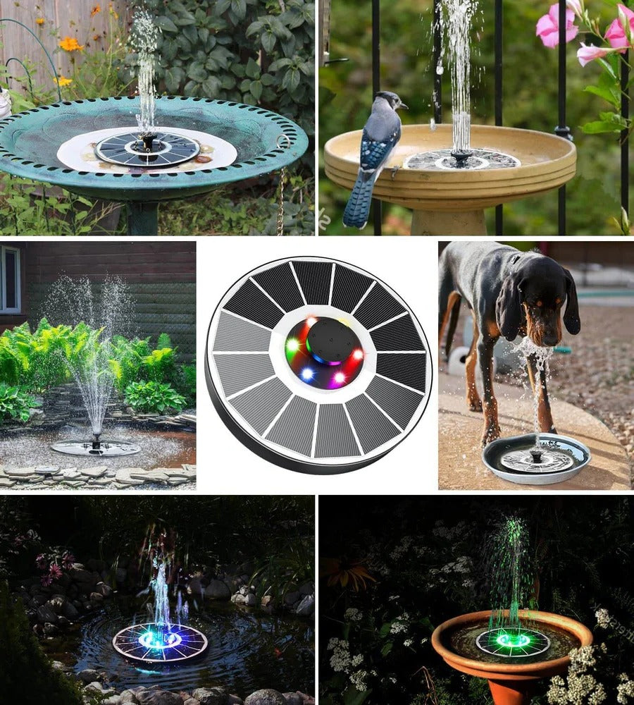 Skorter | LED Solar Energy Fountain