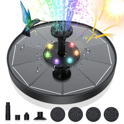 Skorter | LED Solar Energy Fountain