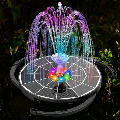 Skorter | LED Solar Energy Fountain