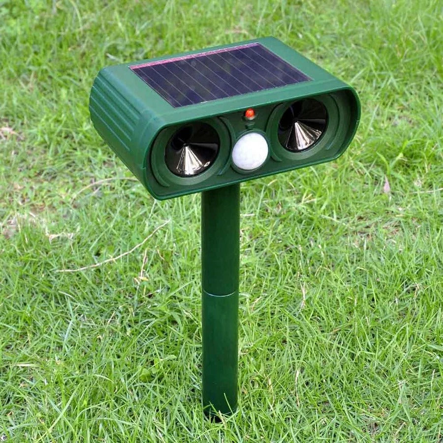 Skorter | Solar Powered Ultrasonic Animal Repellent