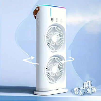 Skorter | Double Head Portable Air Conditioner Fan