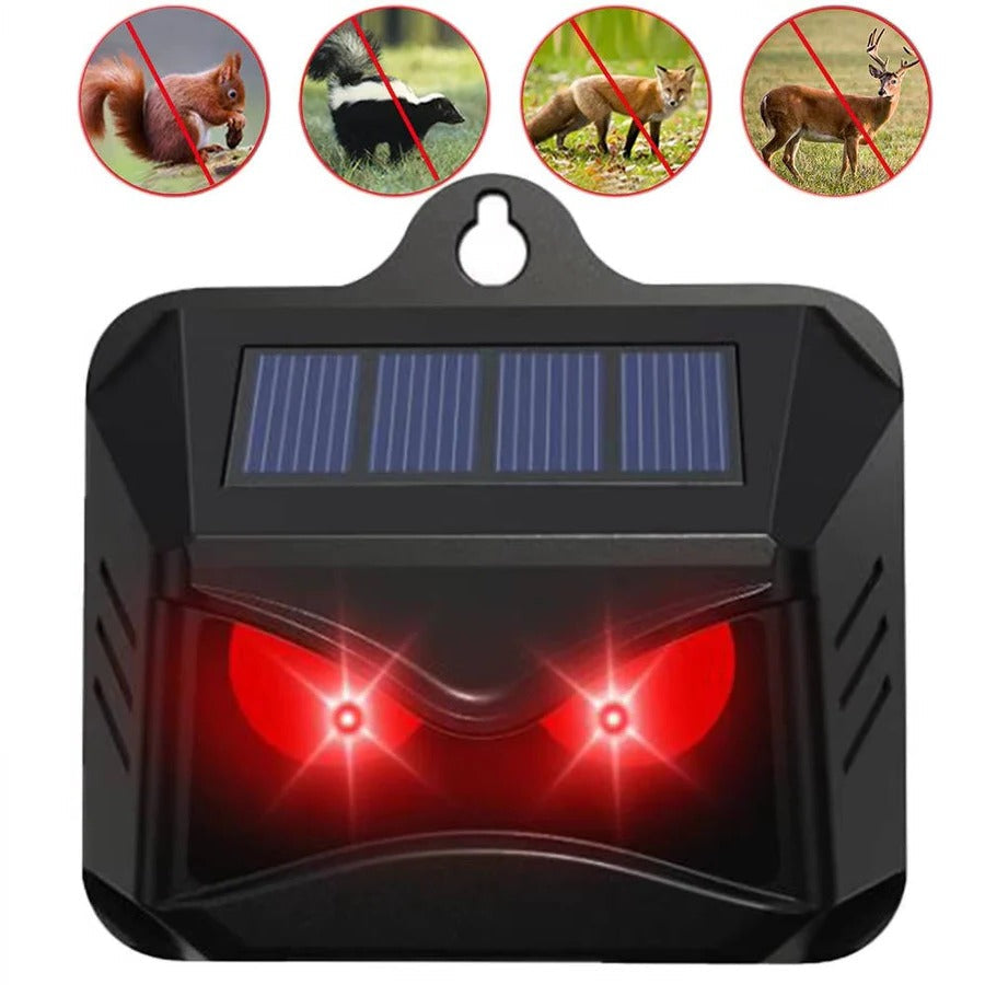 Skorter | 2pcs Solar Powered Ultrasonic Animal Repellent