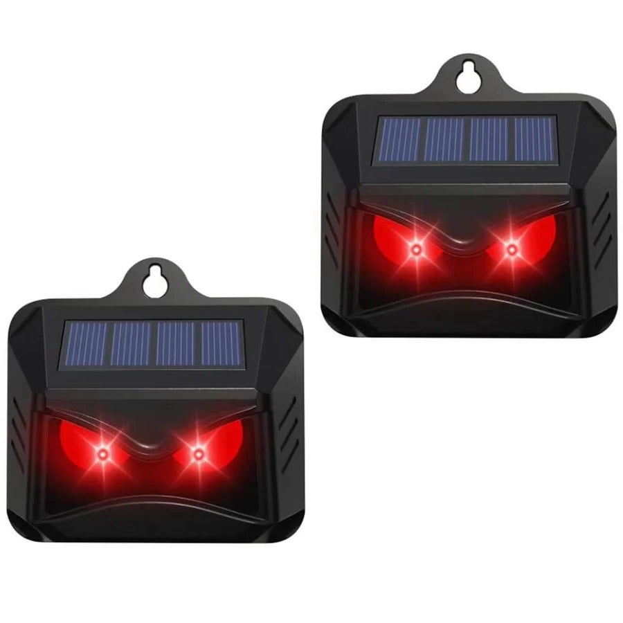 Skorter | 2pcs Solar Powered Ultrasonic Animal Repellent