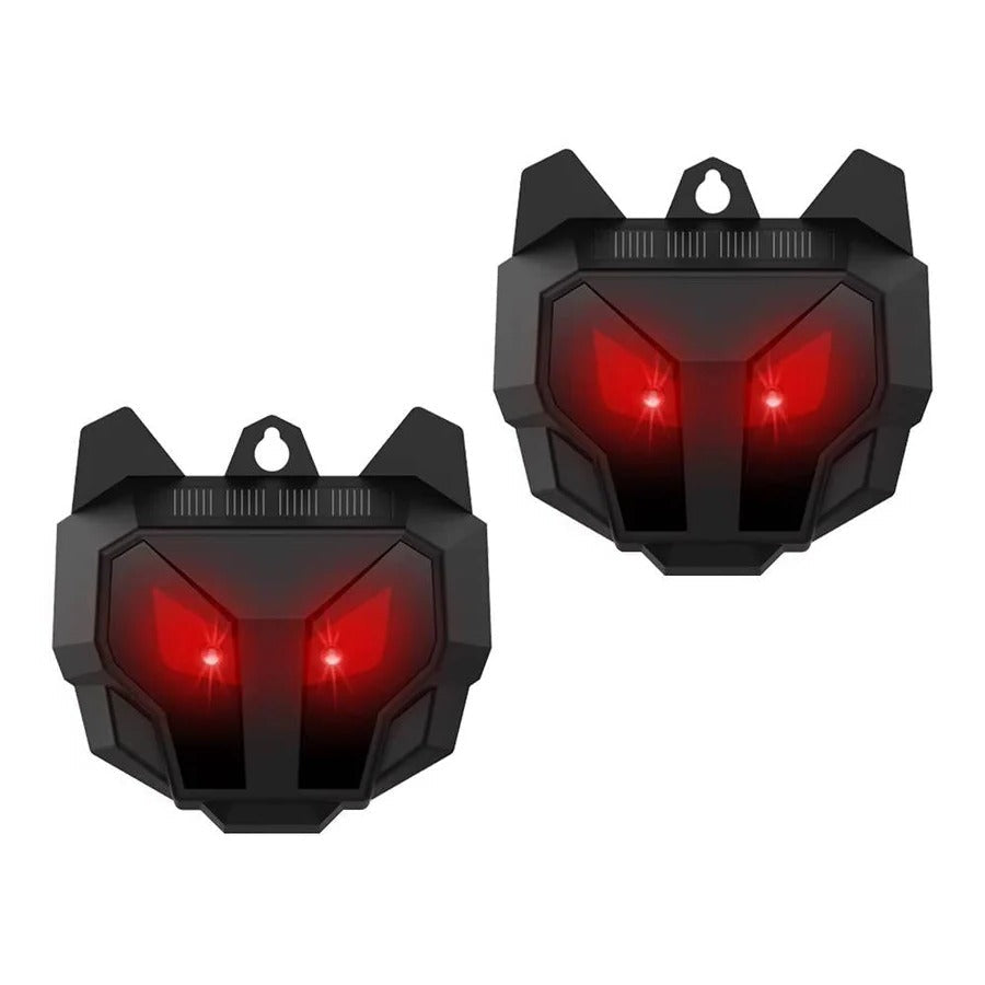 Skorter | 2pcs Solar Powered Ultrasonic Animal Repellent