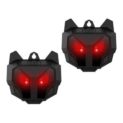 Skorter | 2pcs Solar Powered Ultrasonic Animal Repellent