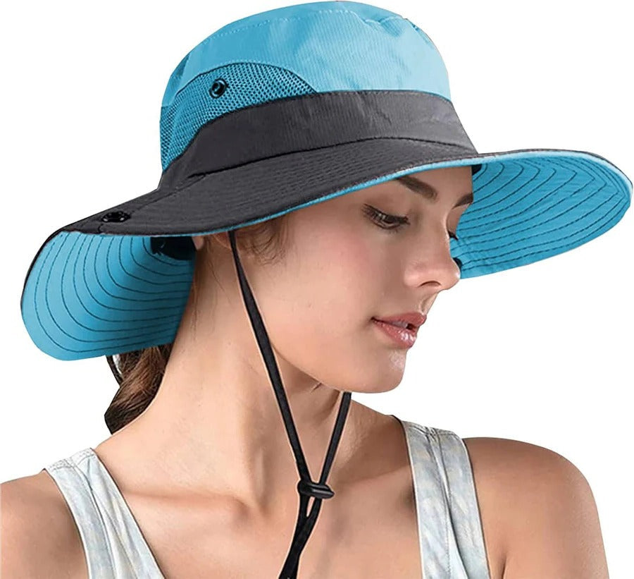 Skorter | Foldable Sun Hat, UV Protection Fisherman Style with Adjustable Strap
