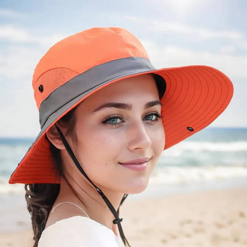 Skorter | Foldable Sun Hat, UV Protection Fisherman Style with Adjustable Strap