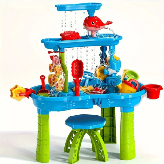 Skorter | 3 in 1 Outdoor Sand and Water Table for Kids
