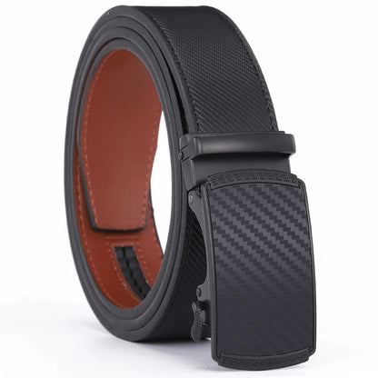 Skorter | Men's Leather Belt with Automatic Buckle