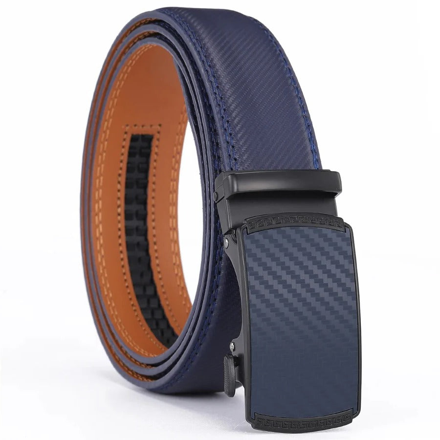 Skorter | Men's Leather Belt with Automatic Buckle