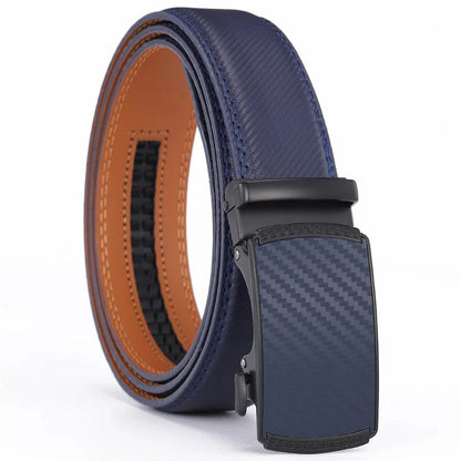 Skorter | Men's Leather Belt with Automatic Buckle