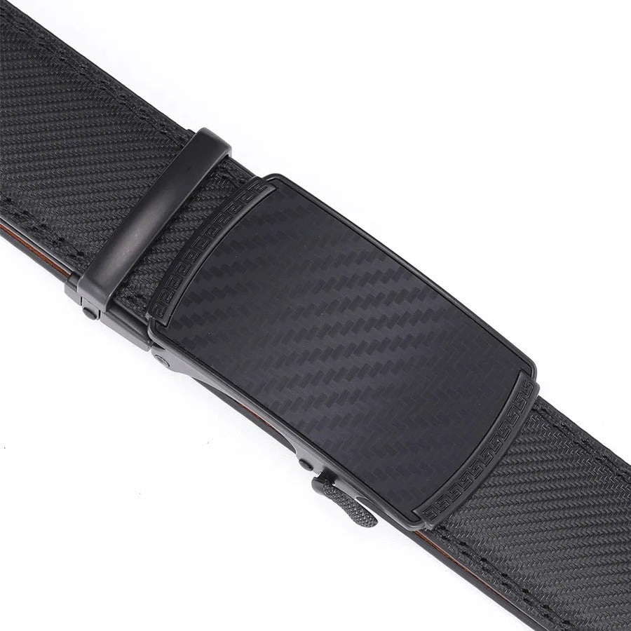 Skorter | Men's Leather Belt with Automatic Buckle