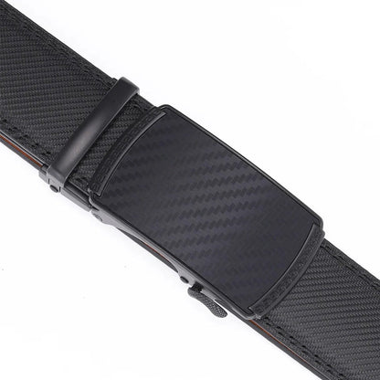 Skorter | Men's Leather Belt with Automatic Buckle