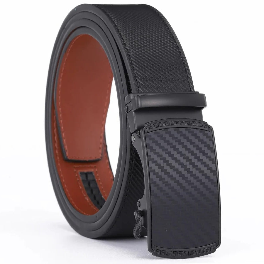 Skorter | Men's Leather Belt with Automatic Buckle