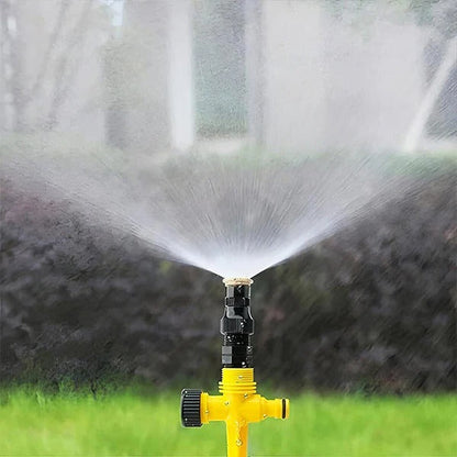 Skorter | 360° Garden Sprinkler, Water-Saving with Adjustable Spray Patterns