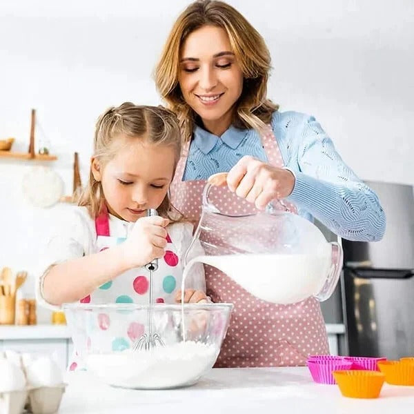 Skorter | Automatic Whisk, 3 Speed Non-Stick Friendly Wisk