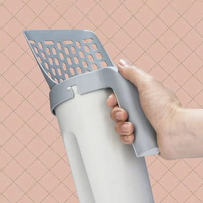 Skorter | All in One Cat Litter Scoop, Gray