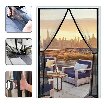 Skorter | Adjustable Magnetic Screen Door for Insect Protection