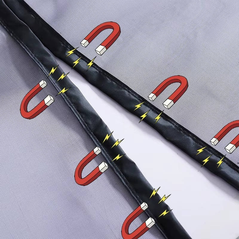 Skorter | Adjustable Magnetic Screen Door for Insect Protection