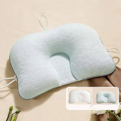 Skorter | Baby Pillow with Memory Foam and Cotton Cover, Portable Infant Support Cushion
