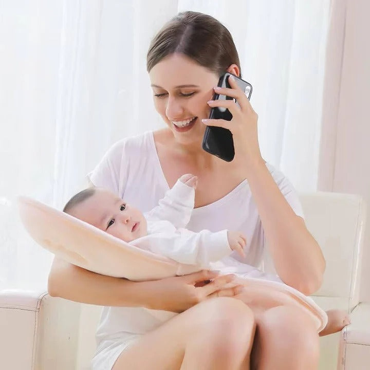 Skorter | Baby Feeding Support Pillow – Contoured Comfort Design