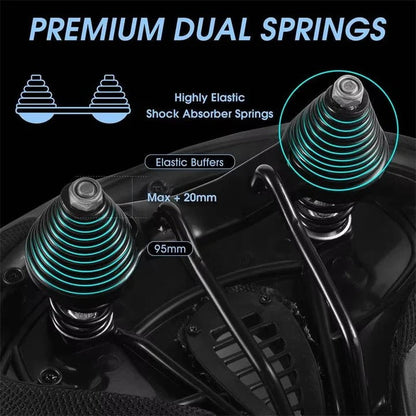 Skorter | AirFlow Comfort Bike Seat for Long Rides