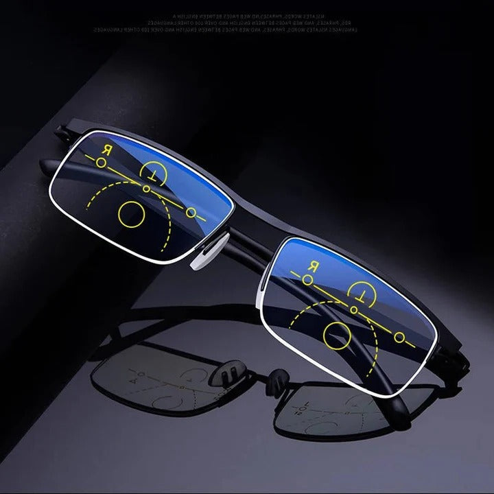 Skorter | Smart Progressive Reading Glasses with Blue Light & UV Protection