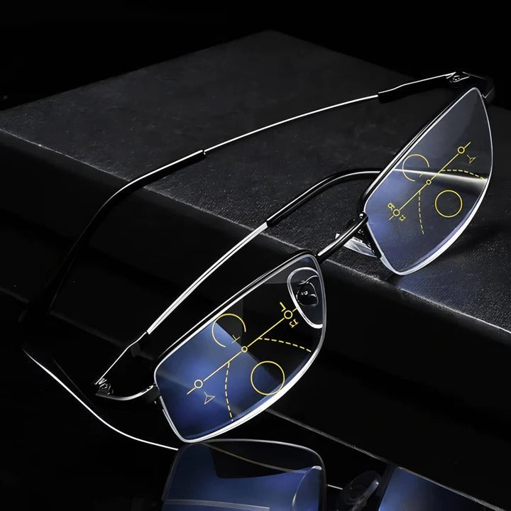 Skorter | Smart Progressive Reading Glasses with Blue Light & UV Protection