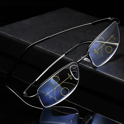 Skorter | Smart Progressive Reading Glasses with Blue Light & UV Protection
