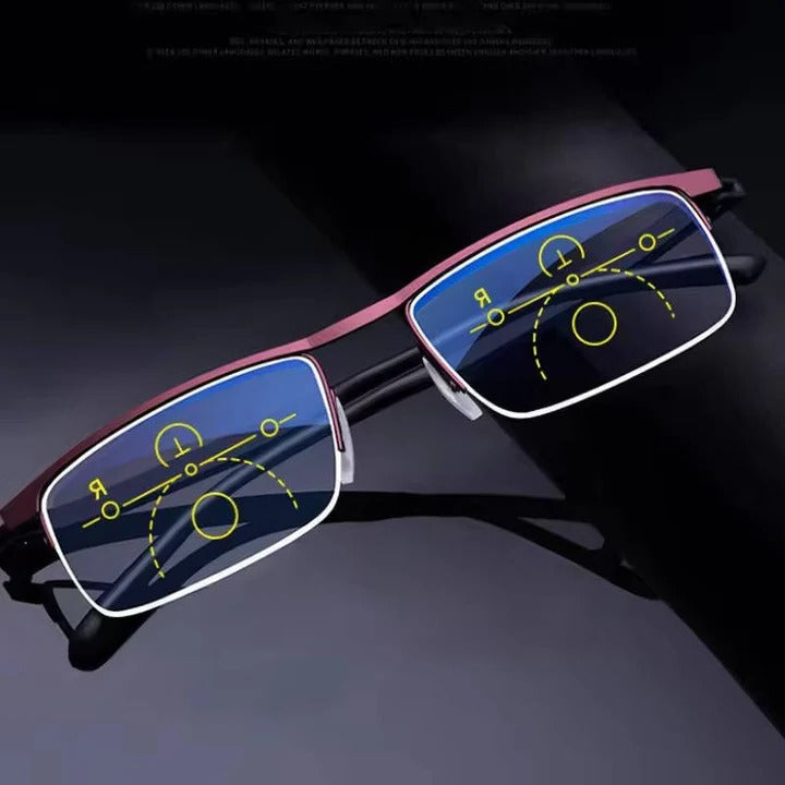 Skorter | Smart Progressive Reading Glasses with Blue Light & UV Protection