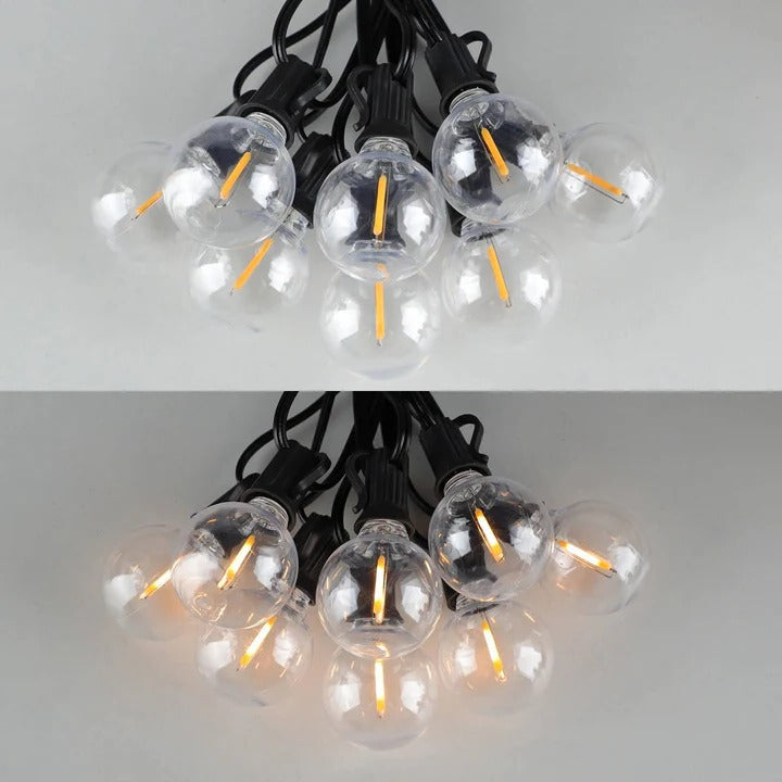 Skorter | Outdoor LED Bulb String Lights for Home and Events