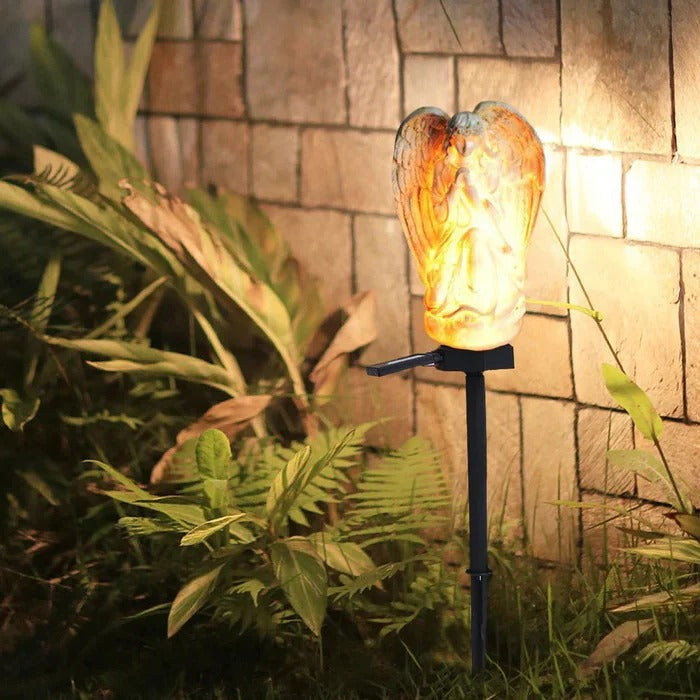 Skorter | Decorative Solar Angel Garden Lamp with LED Illumination