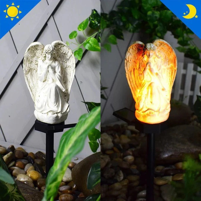 Skorter | Decorative Solar Angel Garden Lamp with LED Illumination