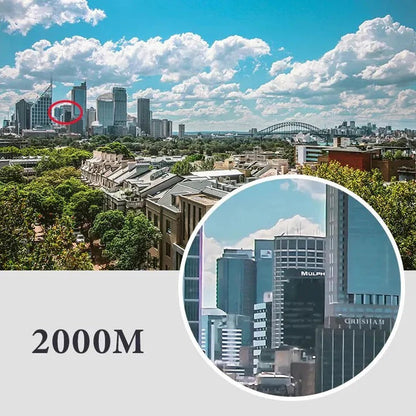 Skorter | Compact 40x22 Folding Binoculars – High-Power Outdoor Zoom