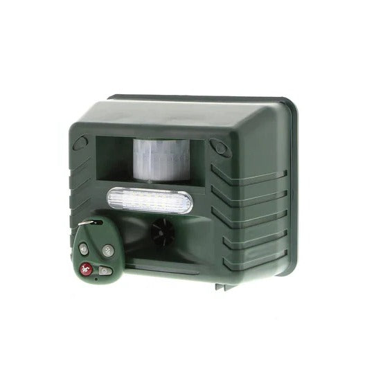 Skorter | Ultrasonic Bird Deterrent – Solar-Powered Outdoor Device for Woodpeckers