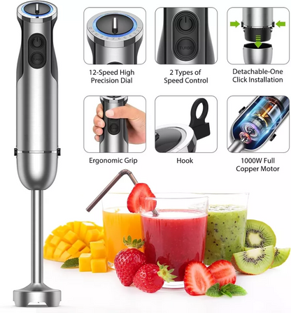 Skorter | 5-in-1 Multifunctional Immersion Handheld Blender