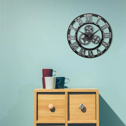 Skorter | Väggklocka i industriell stil