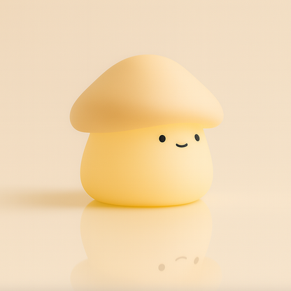Skorter | Paddie Mushroom Night Light – Soft Silicone Lamp for Kids