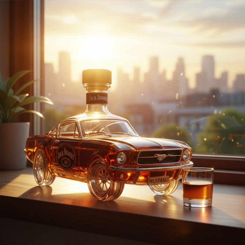 Skorter | Mustang Car Shaped Whiskey Decanter for Home Bar