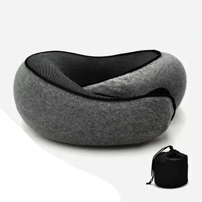 Skorter | Snail Style Memory Foam, Travel Curved Neck Pillow
