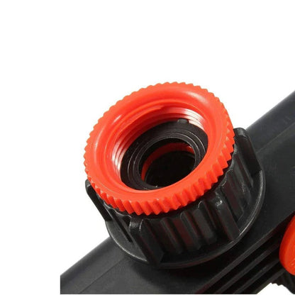 Skorter | 4-Way Metal Garden Hose Splitter with Adjustable Flow Valves