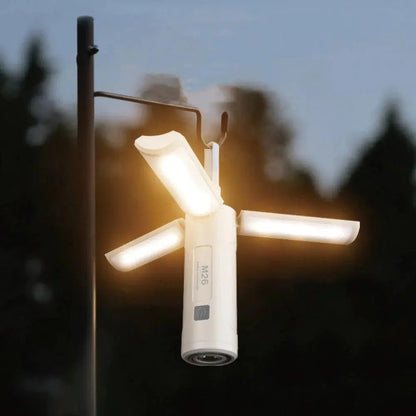Skorter | All-in-One Camping Lamp | Rechargeable Outdoor Light with Adjustable Brightness & Long Battery Life