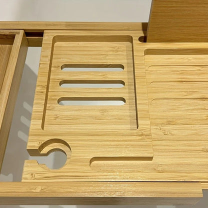 Skorter | Bamboo Bathtub Tray