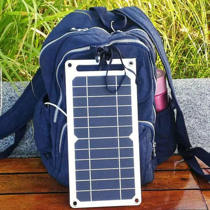 Skorter | Waterproof Solar Panel with Portable USB Battery