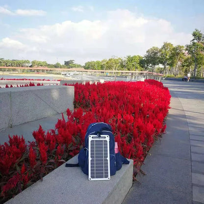 Skorter | Waterproof Solar Panel with Portable USB Battery