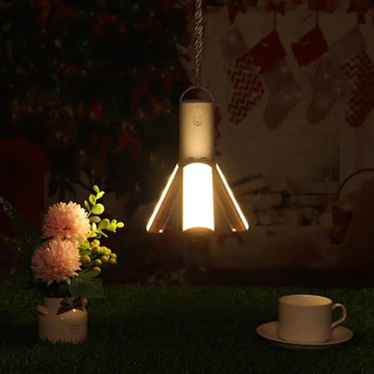 Skorter | All-in-One Camping Lamp | Rechargeable Outdoor Light with Adjustable Brightness & Long Battery Life